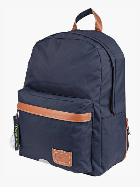 Rugzak 1 Compartiment Tann's Blauw les fantaisies g 62111 ander zicht 2